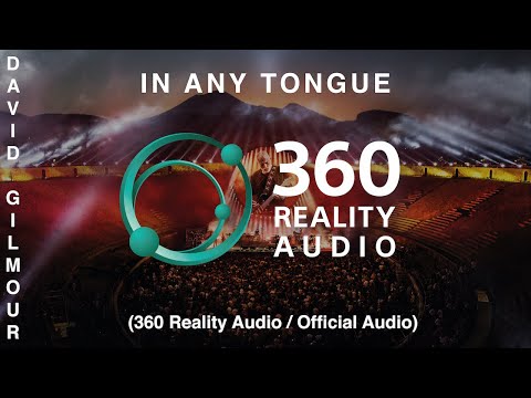 David Gilmour - In Any Tongue (360 Reality Audio / Official Audio)