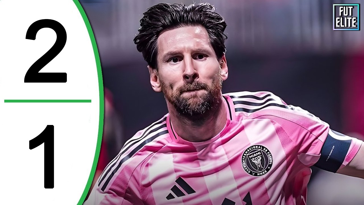 Messi Scores in Inter Miami's 2-1 Win vs Independiente 🇺🇸