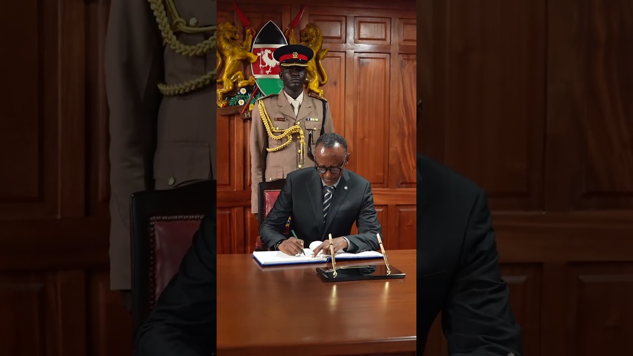 President #kagame  in Kenya for #AfricaForward Summit.