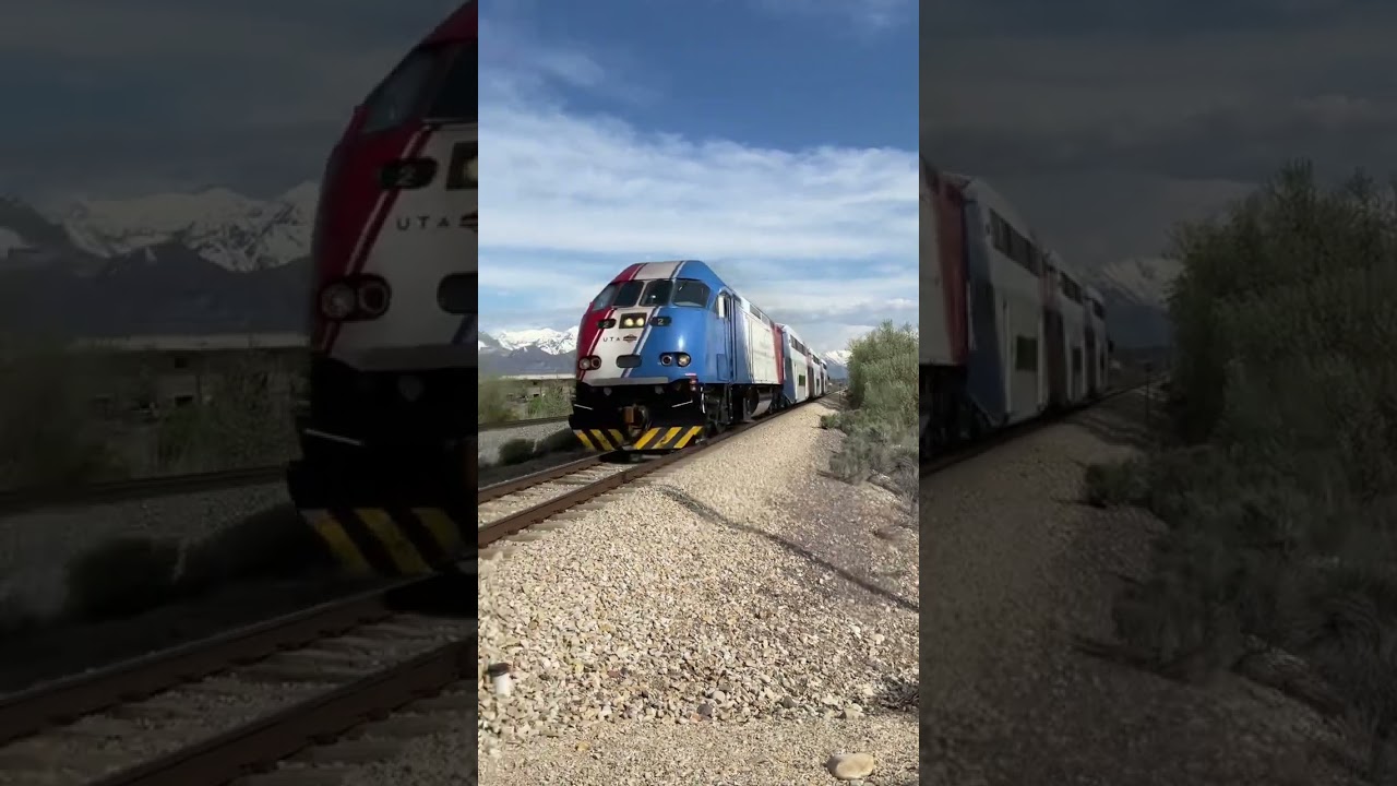 Northbound UTA Frontrunner Horn Show 🚆