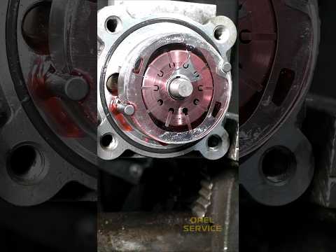 what happens inside the power steering pump (pump failure) #shorts