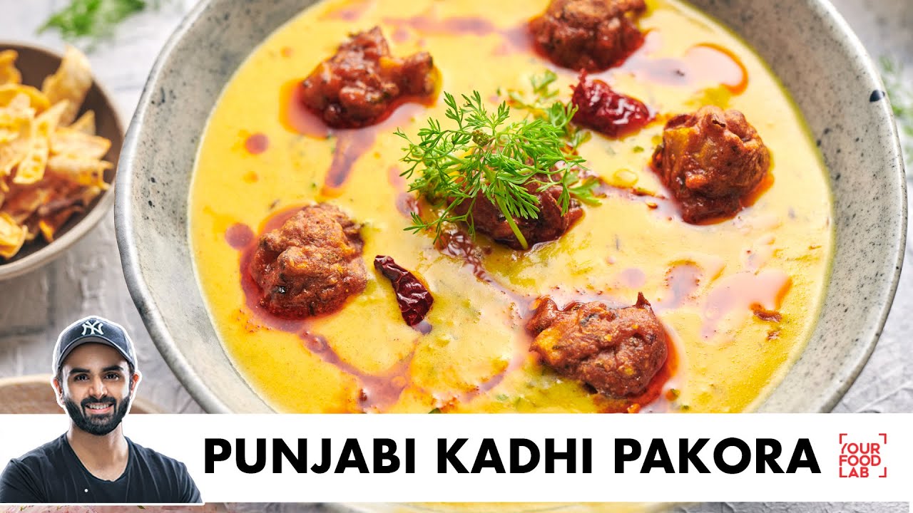 Authentic Punjabi Pakora Kadhi Recipe 🍛 | Easy Homemade Step-by-Step Guide