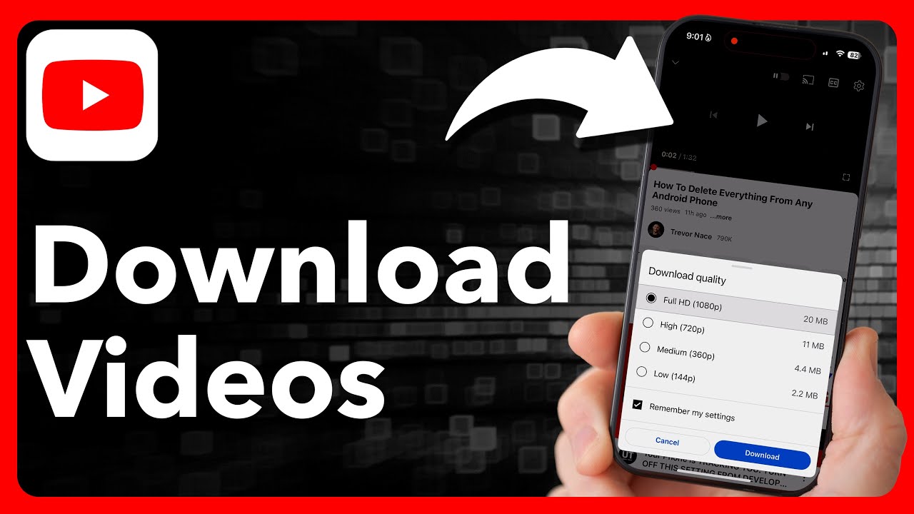 Easiest Way to Download YouTube Videos on iPhone π±
