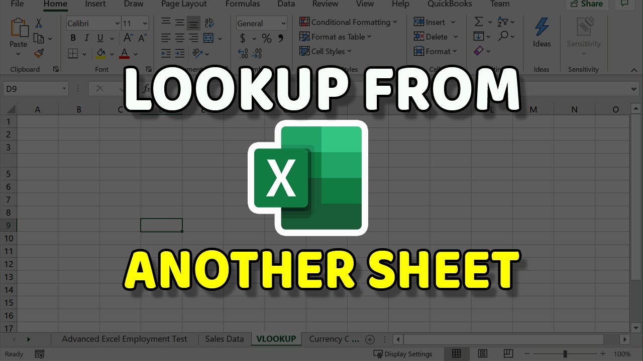 Excel VLOOKUP from Another Sheet 📊