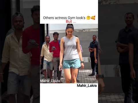 Shraddha Kapoor vs Other Actresses Gym Looks 💪🔥#shorts #edit