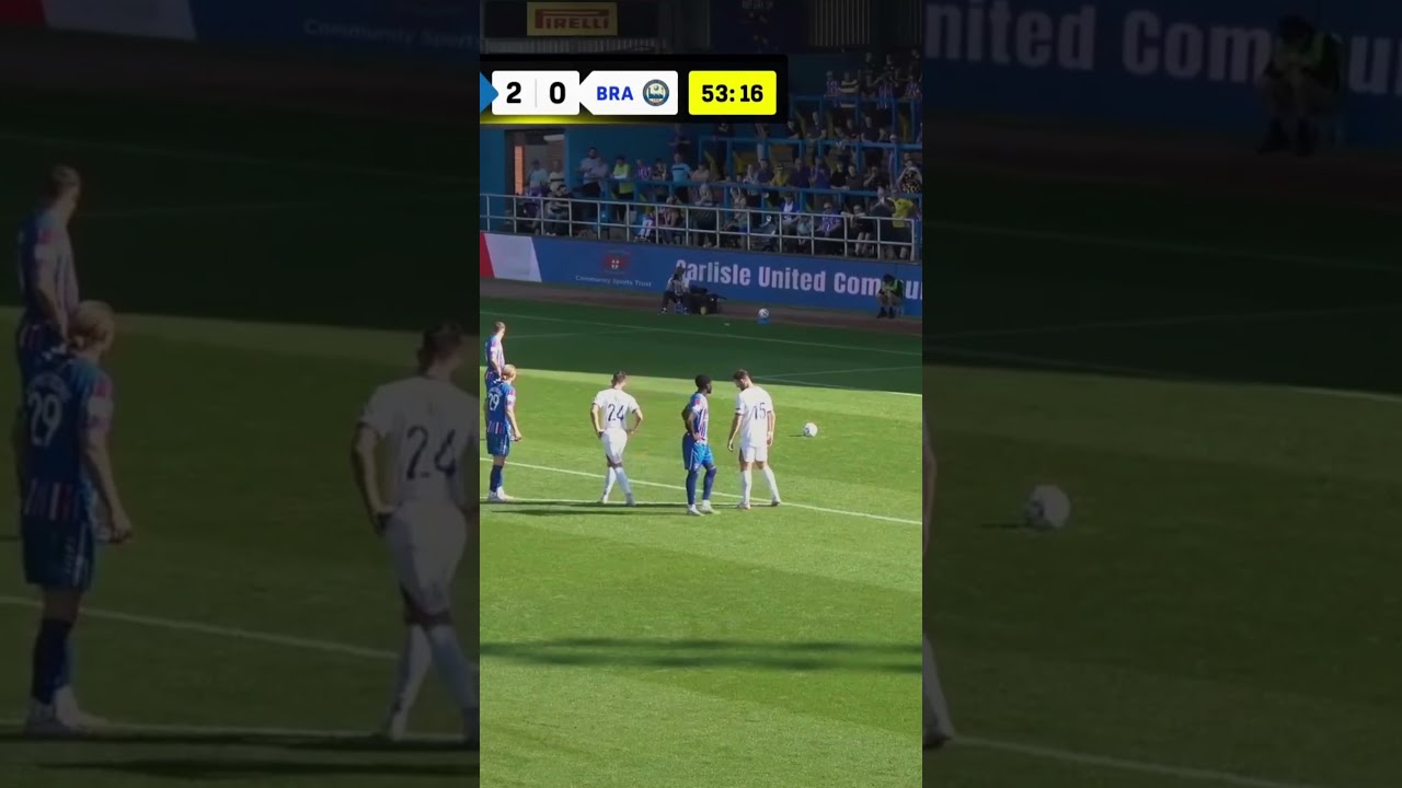 Regan Linney Scores Stunning Goal as Carlisle Dominates Braintree 5-0 ⚽