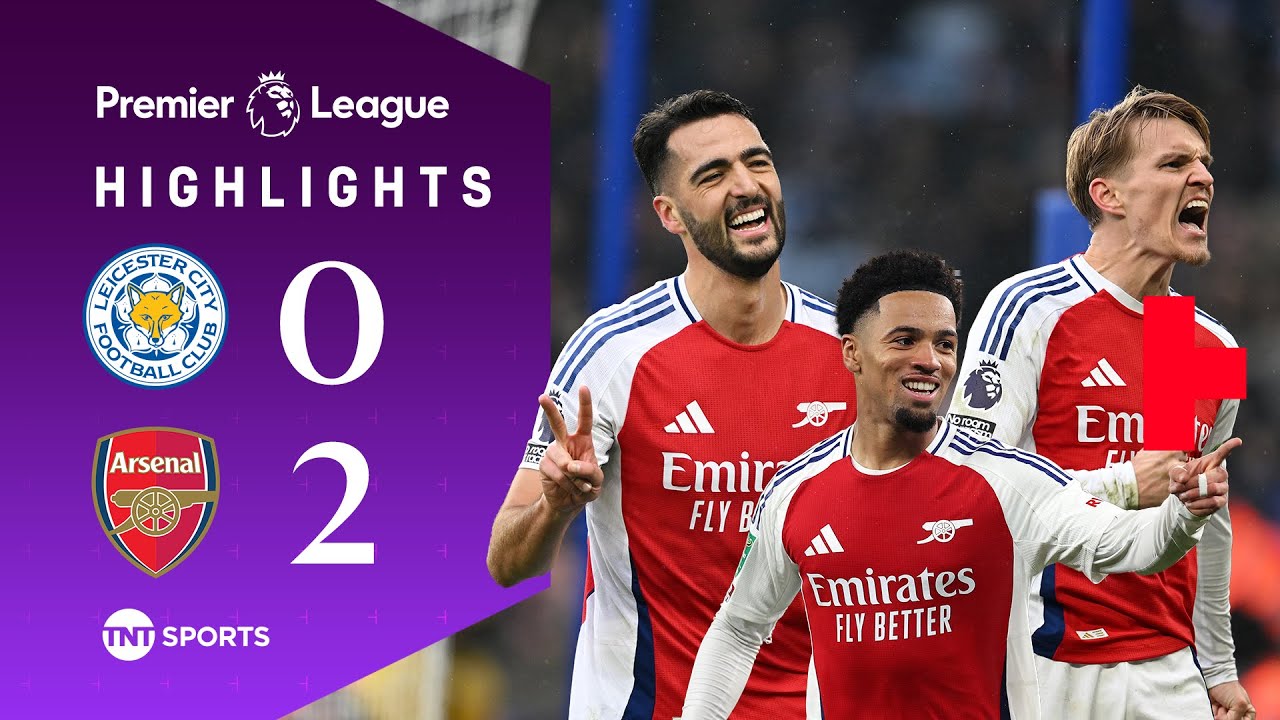 Mikel Merino’s Late Brace Sparks Arsenal’s Title Race Revival ⚽ | Leicester 0-2 Arsenal Highlights