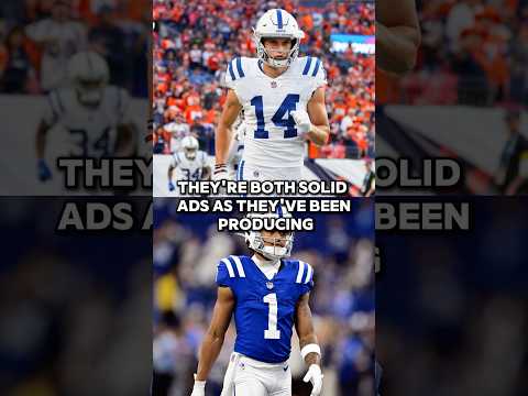Alec Pierce and Josh Downs are both good adds as the Daniel Jones-led Colts offense is on fire