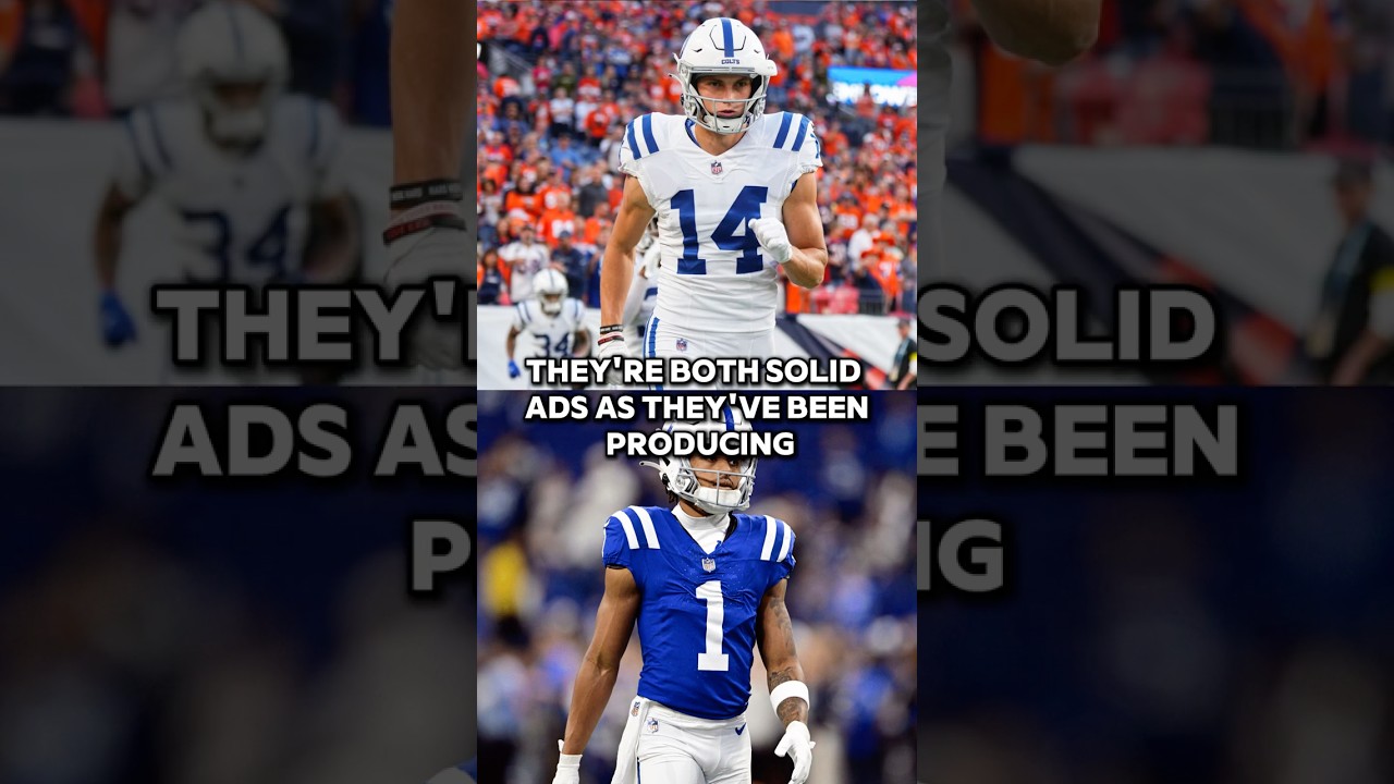 Why Alec Pierce & Josh Downs Are Must-Have Adds for Your Fantasy Football Team 🔥