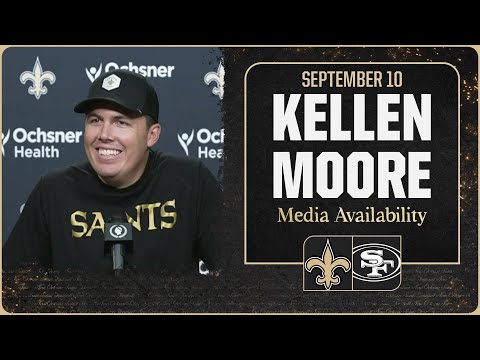 Kellen Moore on 49ers defense, Mac Jones | New Orleans Saints