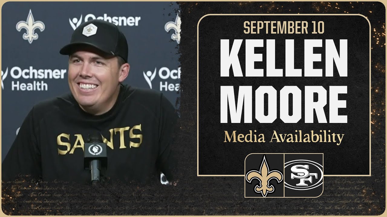 Kellen Moore Breaks Down 49ers Defense & Mac Jones Ahead of Saints Clash π