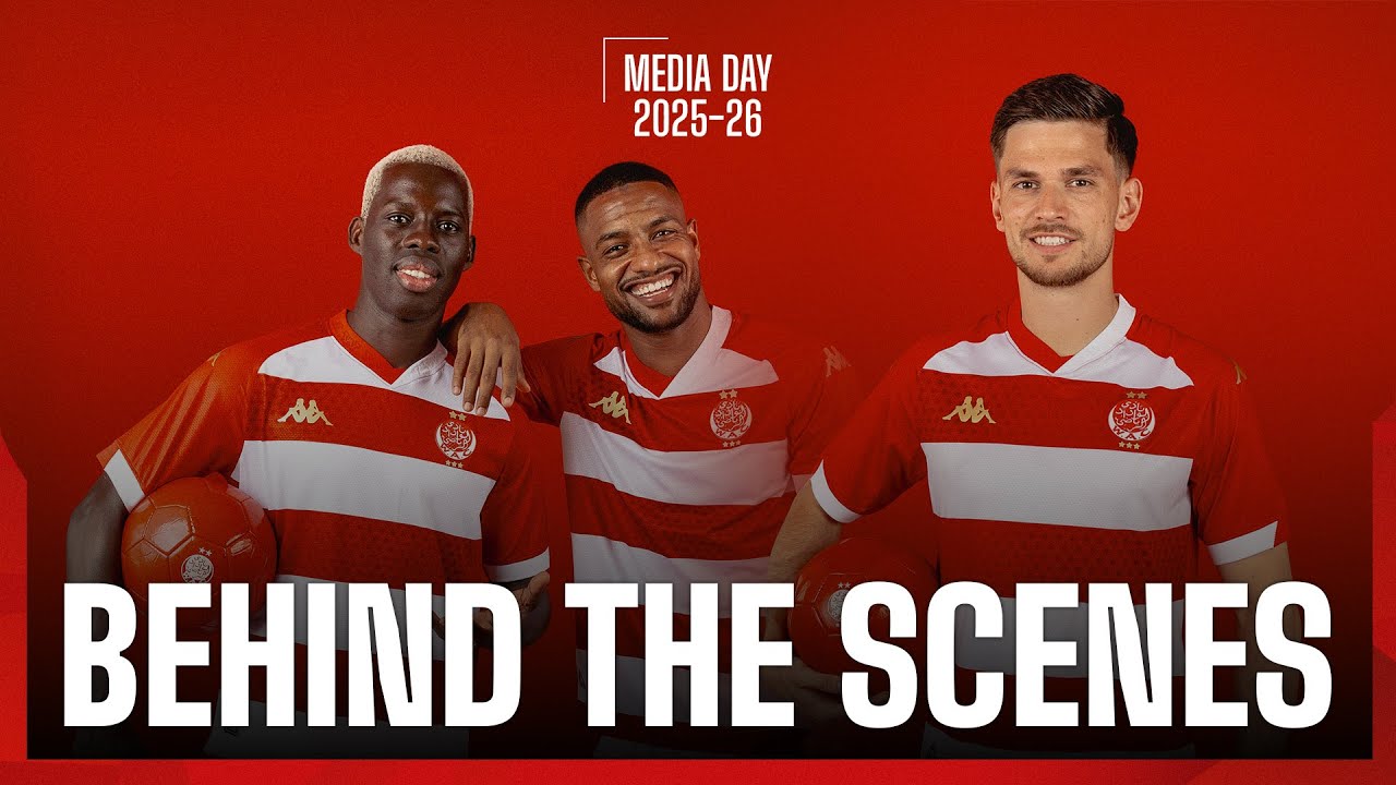 Behind the Scenes: Wydad AC's Exciting New Season Kit Reveal 🔥