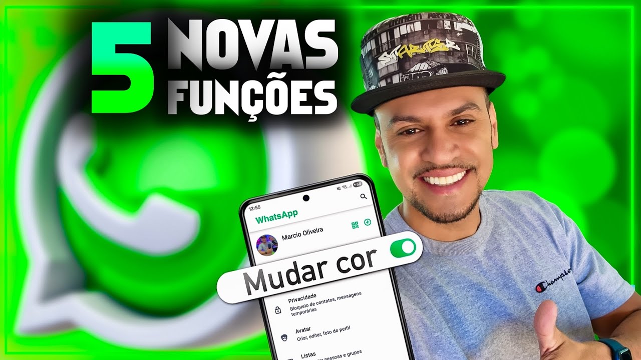 WhatsApp Atualizado: Conheça as 5 Novas Funcções 🚀