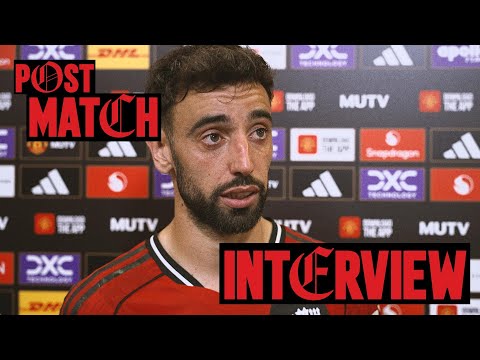Ruben Amorim & Bruno Fernandes React To Man Utd v Arsenal 🗣