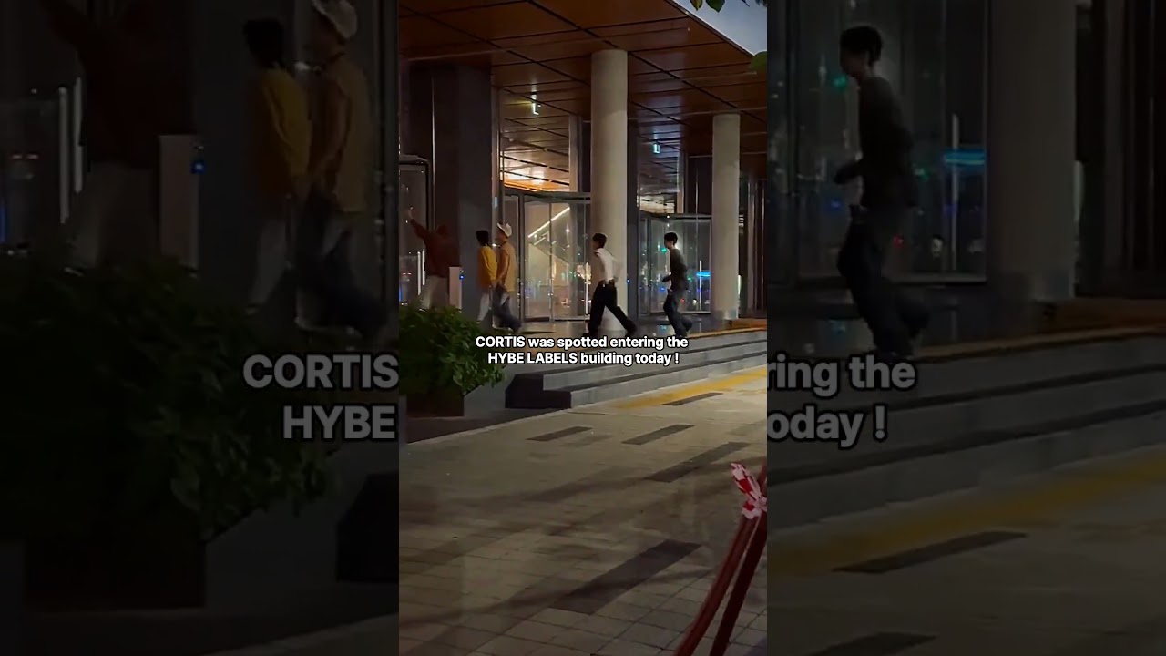 Cortis Spotted at HYBE Labels 🎶
