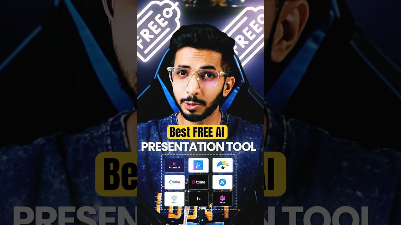 3 Top 3 Free AI Tools for Quick PPTs 🤖