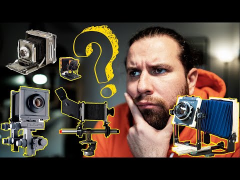 Quelle CHAMBRE GRAND FORMAT choisir pour DEBUTER. Sinar, Intrepid, on les PASSE toutes en REVUE!!