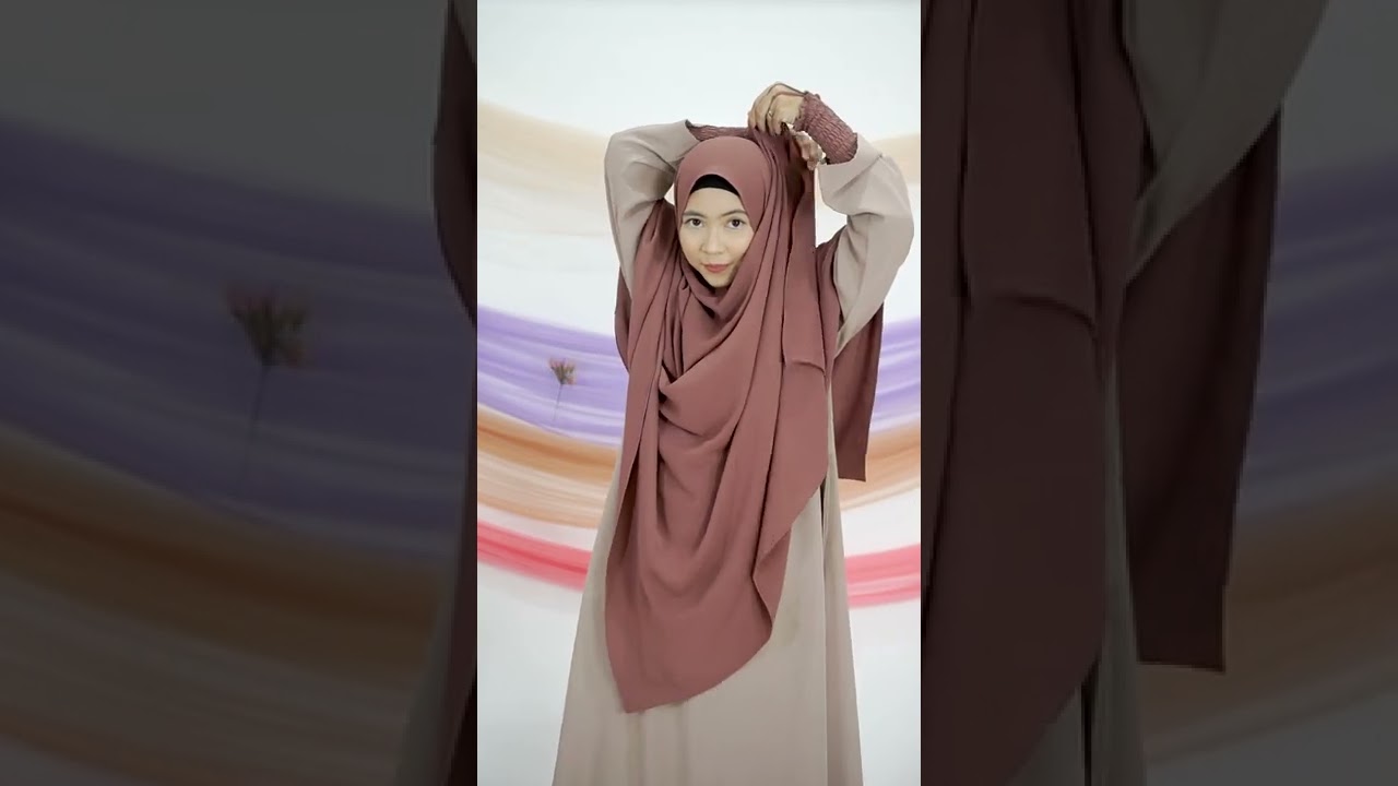 Tutorial Pashmina Syar'i Mecca oleh Hijab Hayuri ✨