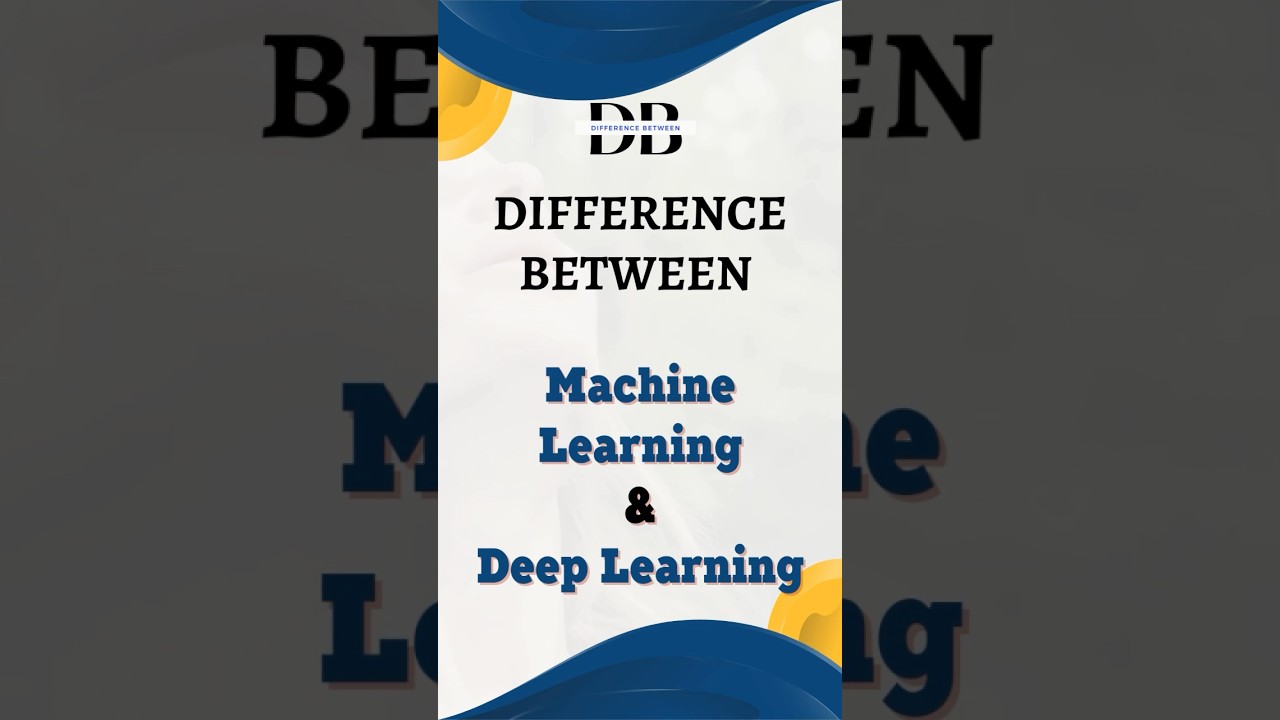 Machine Learning vs Deep Learning Explained in 60 Seconds π