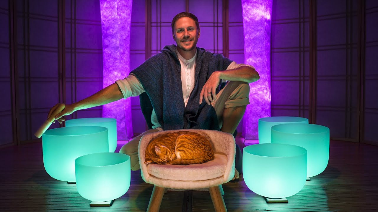 Cortisol Detox Sound Bath for Stress Relief 🎶