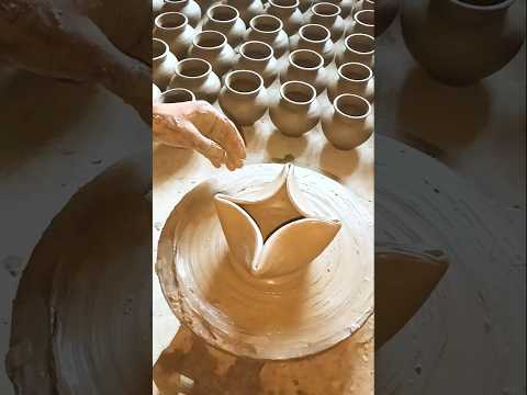 pottery with magic 🪄 #shorts #video #viral #trending #pottery #clay #art #like #love #music #india