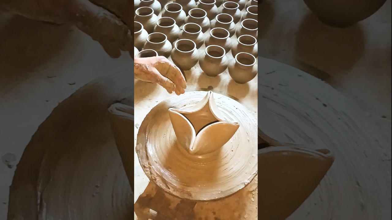 Magical Pottery Art Transformation ✨ #Shorts #Viral