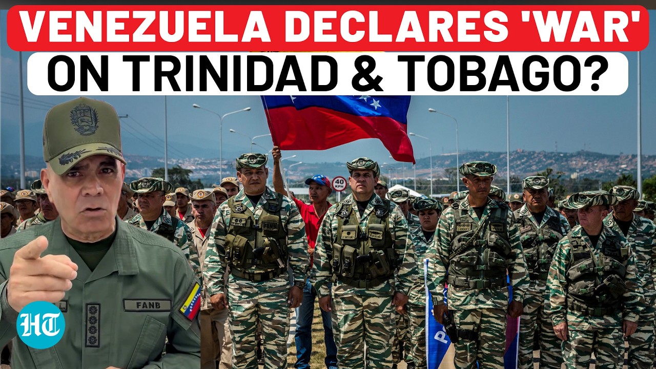 Venezuela Declares 'War' on Trinidad Amid US Troop Presence 🇻🇪