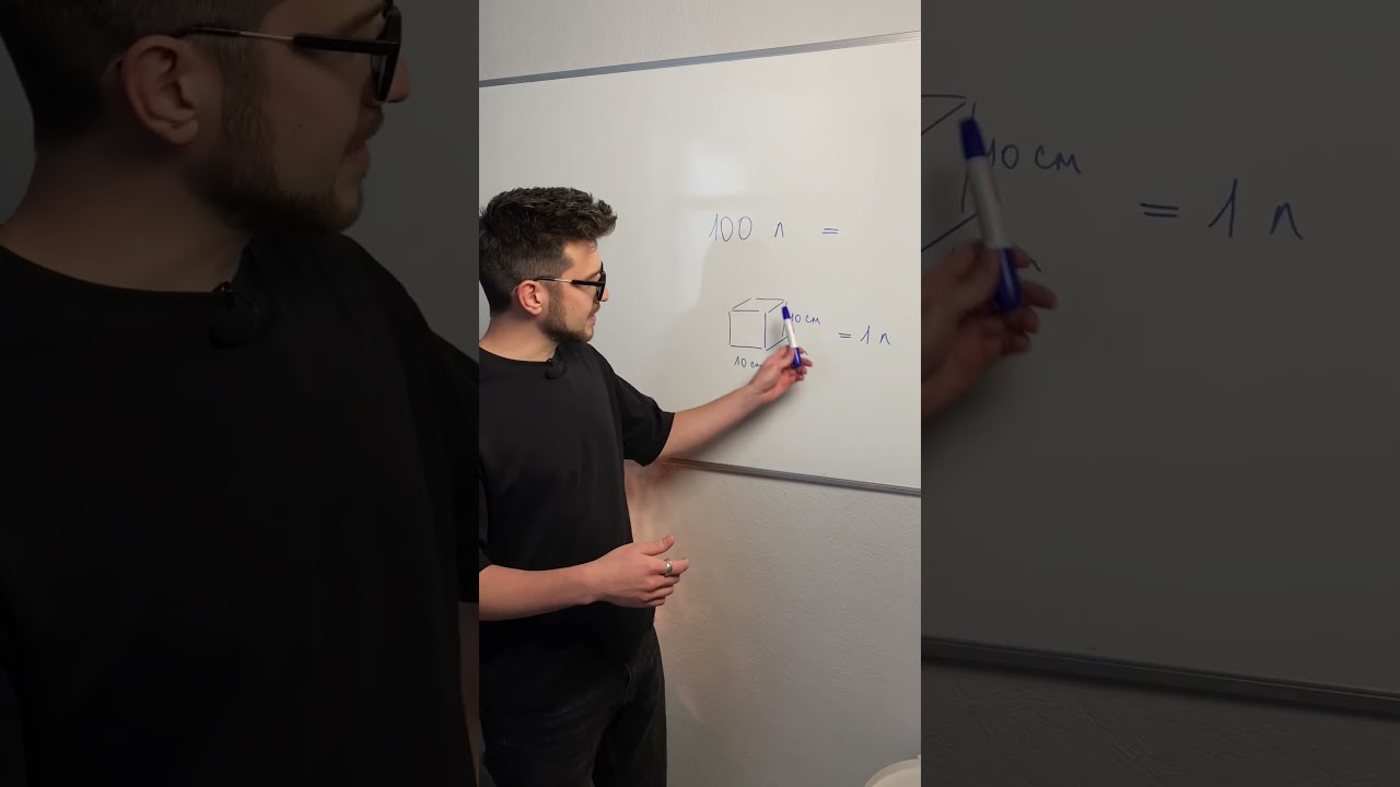 Как перевести литры в кубические метры 🧪