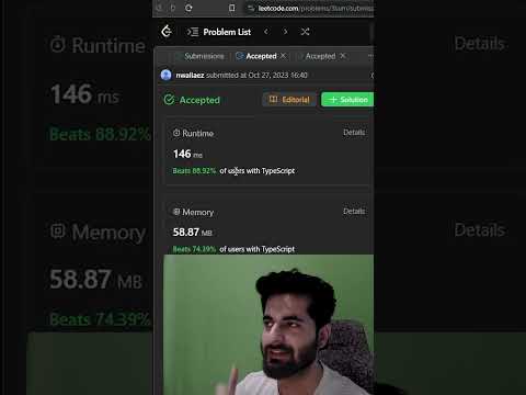 How to optimise your code on leetcode #coding #programming #leetCode #interview #dsa