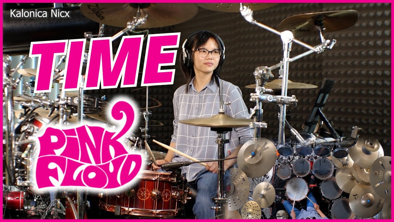 Pink Floyd - Time || Drum cover by KALONICA NICX
