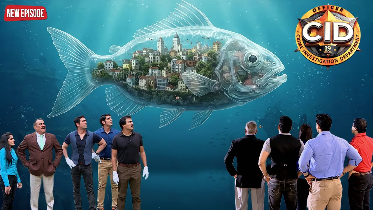 CID का रहस्यमयी मछली और छुपा शहर 🐟