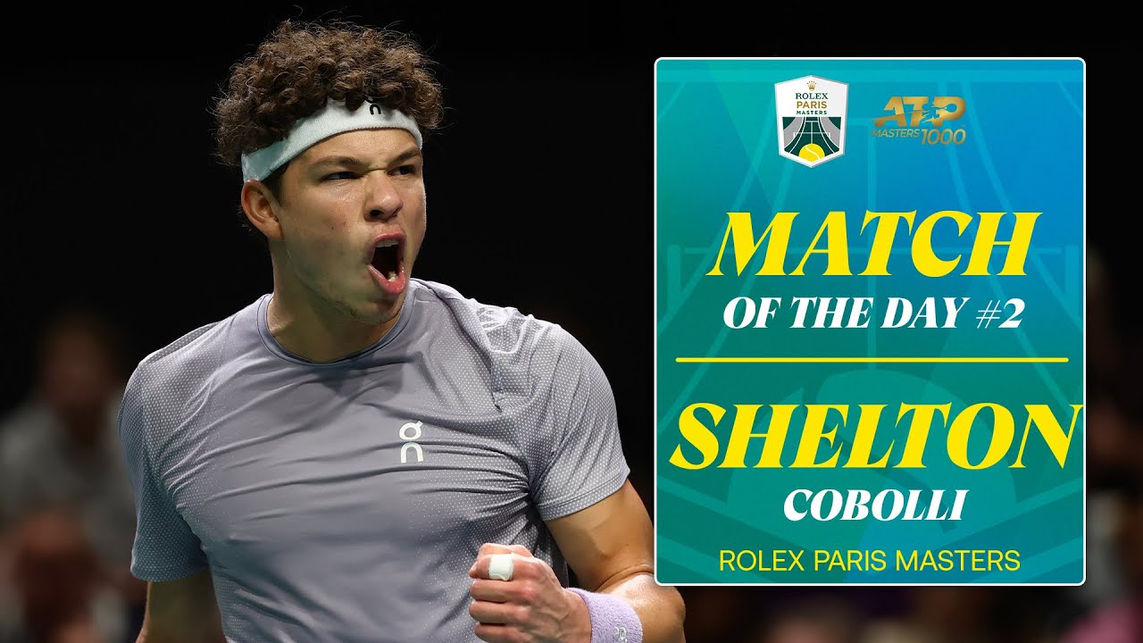 Match of the Day #2 at Rolex Paris Masters 🎾 | Official Highlights & Updates