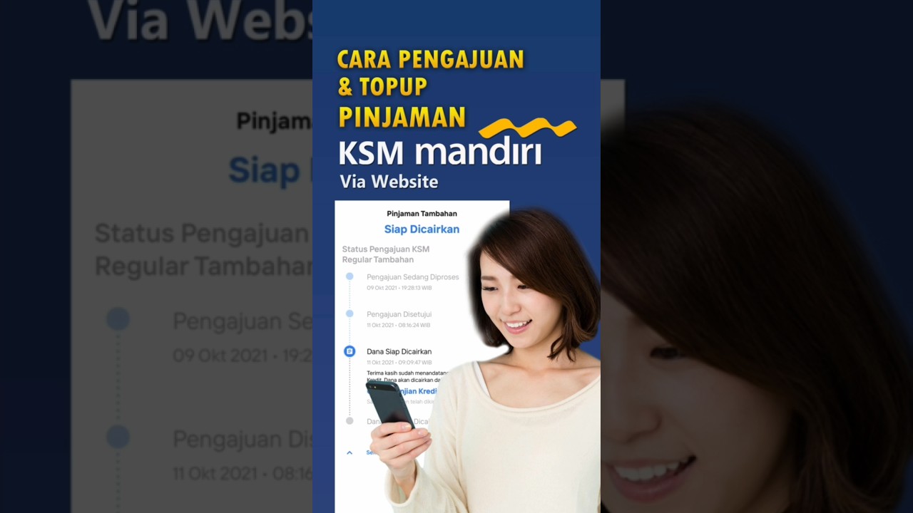 cara mengajukan pinjaman KSM Mandiri via website #shorts #ksmmandiri #pinjamanbank #kta