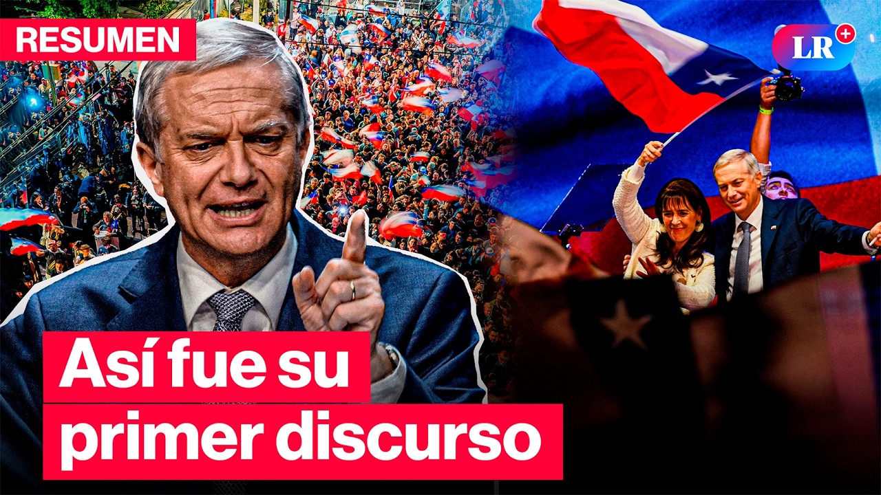 🚨KAST: ASÍ FUE SU PRIMER DISCURSO como presidente electo de CHILE | #LR