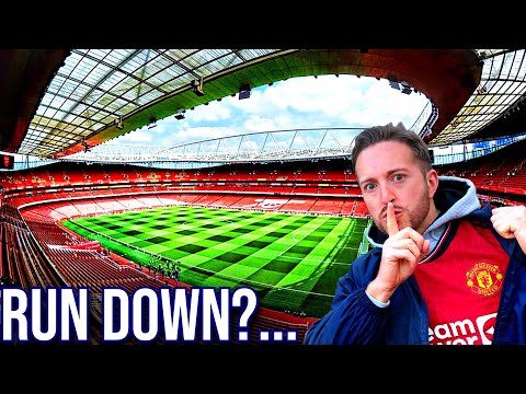 Exploring The EMIRATES STADIUM 😬 ARSENAL Stadium Tour 🏟️