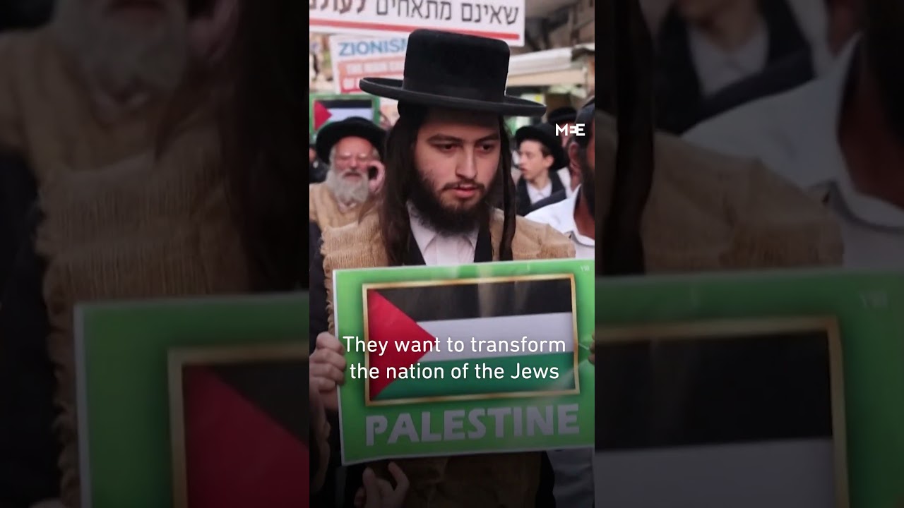 Orthodox Jews Protest Zionism in Jerusalem ✡️