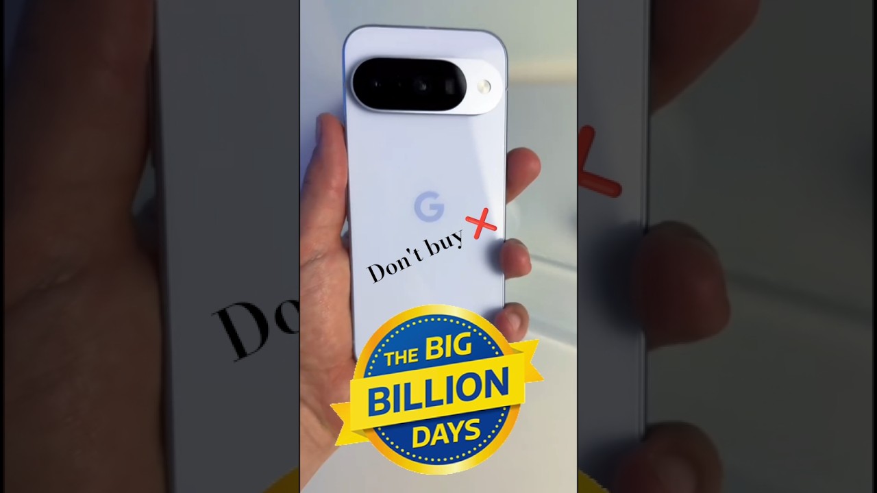 Huge Discount on Google Pixel 9 During Big Billion Day 📱