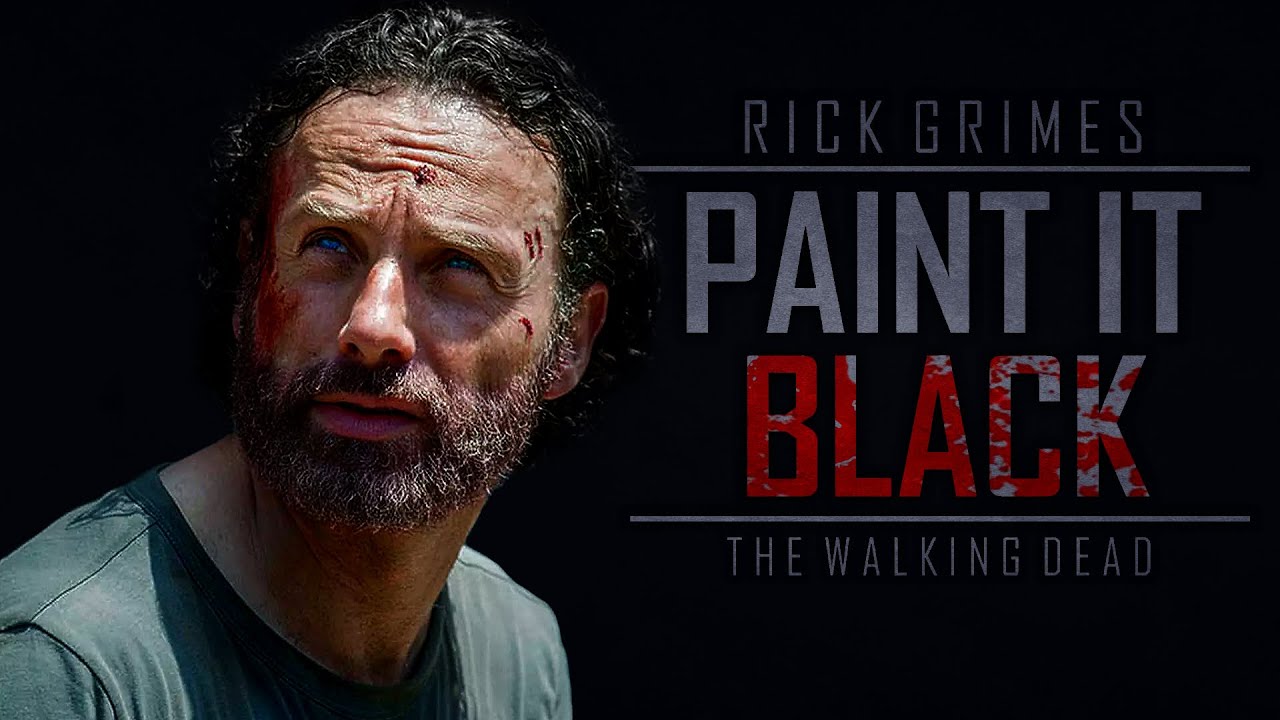 Rick Grimes Tribute: Paint It Black Cover 🎸