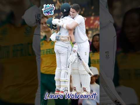 Laura Wolvaardt – The Elegant South African Opener Leading From the Front. #LauraWolvaardt #shorts