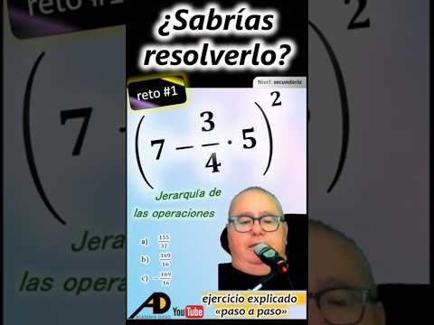 RETO #1 OPERACIONES COMBINADAS. JERARQUÍA de las OPERACIONES