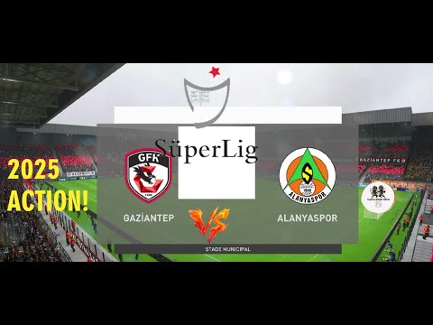 Super Lig 2025: Gaziantep FK vs Alanyaspor | Full Match Prediction & Highlights ⚽🔥