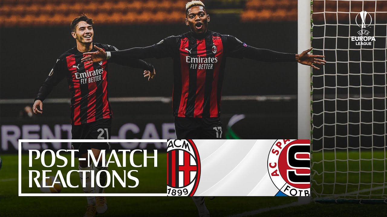 Post-Match Reactions: Milan's Victory Over Sparta Praha ⚽