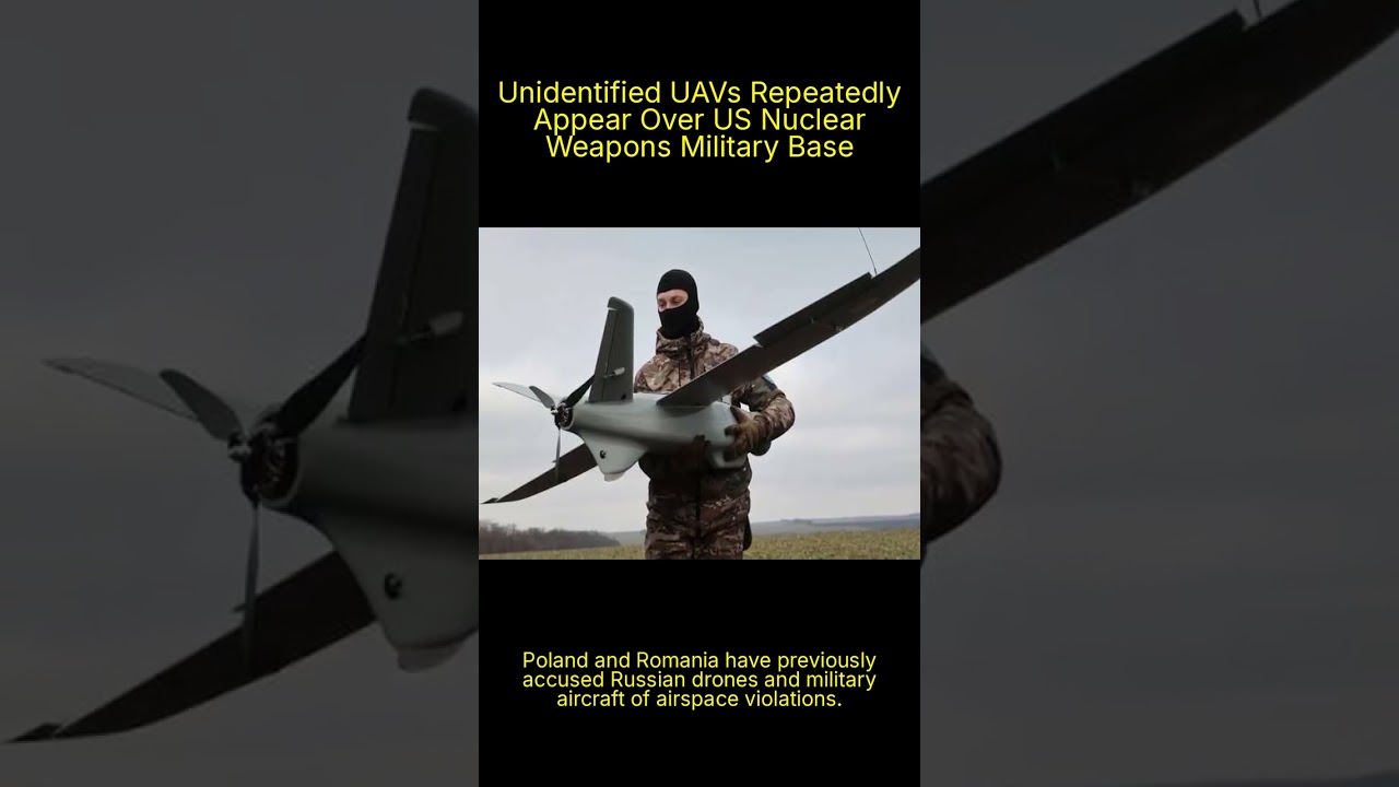 Unidentified Drones Spotted Over US Nuclear Base 🚨: What’s Really Going On?