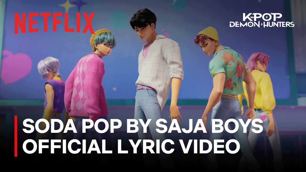 Saja Boys - Soda Pop 🎶 | Official Lyric Video | K-Pop Demon Hunters on Netflix