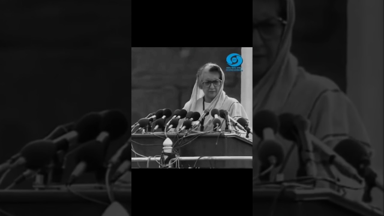 Indira Gandhi's Iconic Speech & Legacy 🇮🇳