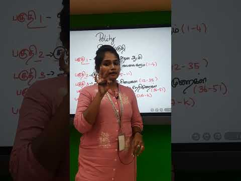 One Min Shortcut| Polity |அரசியலமைப்பின் பகுதிகள் shortcut part 1|| EasyShortcuts | Easy to memorize