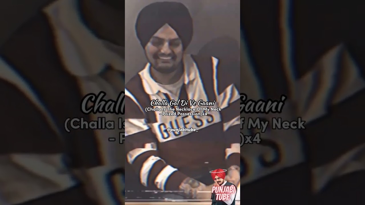 Challa Song by Sidhu Moosewala πΆ