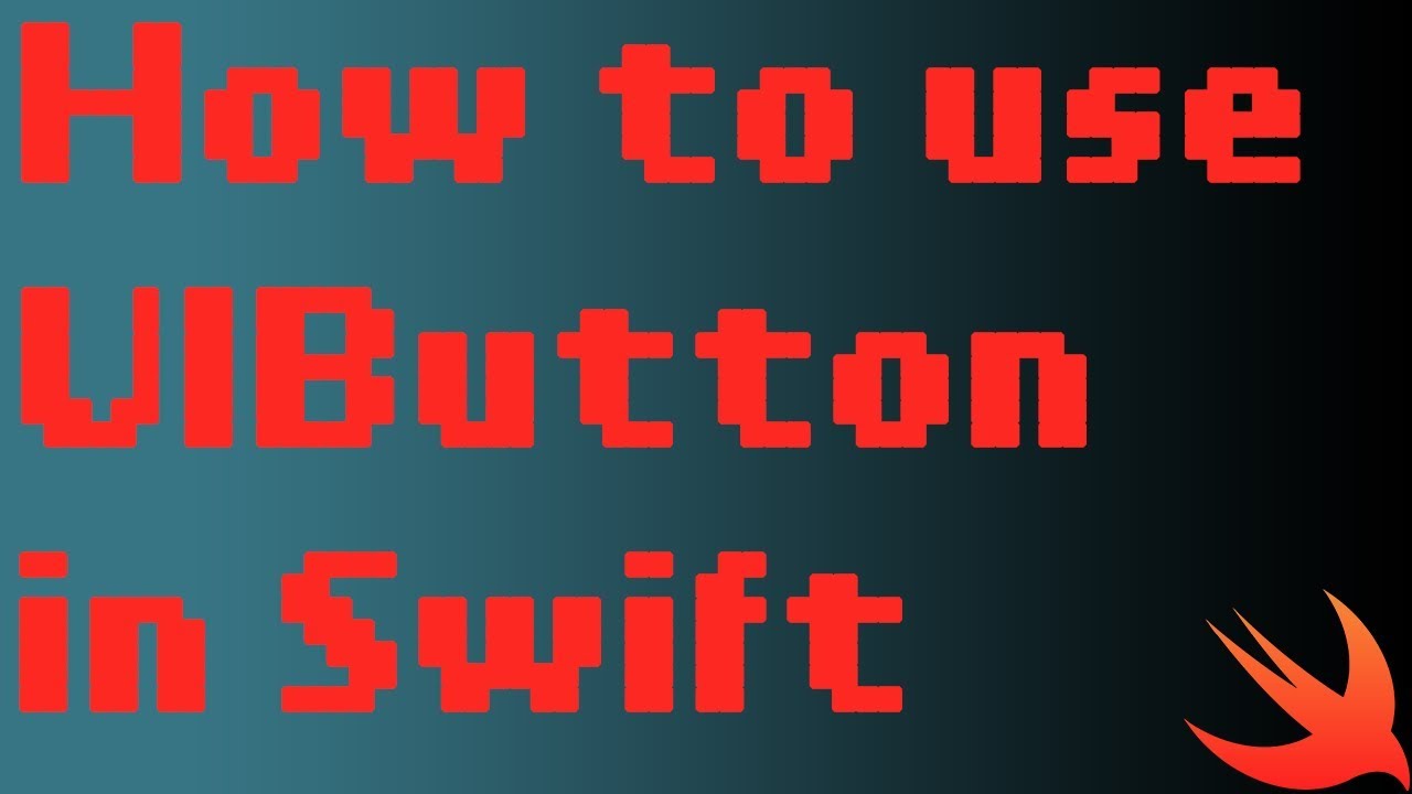 Using UIButton in Swift ๐ฑ
