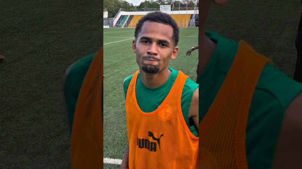 Iliman Ndiaye Post-Training with Senegal 🇸🇳