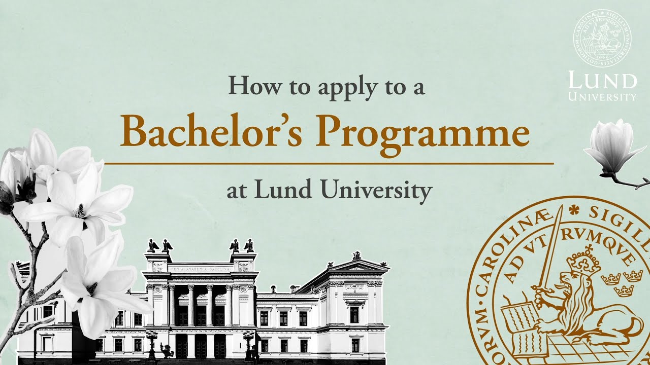 Applying to Lund University Bachelor's Program π